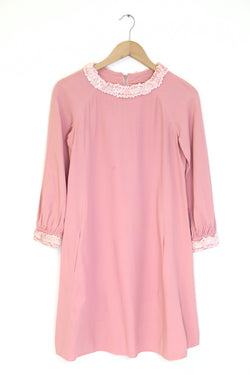 1960S Sequin Mini Dress - Pink XS