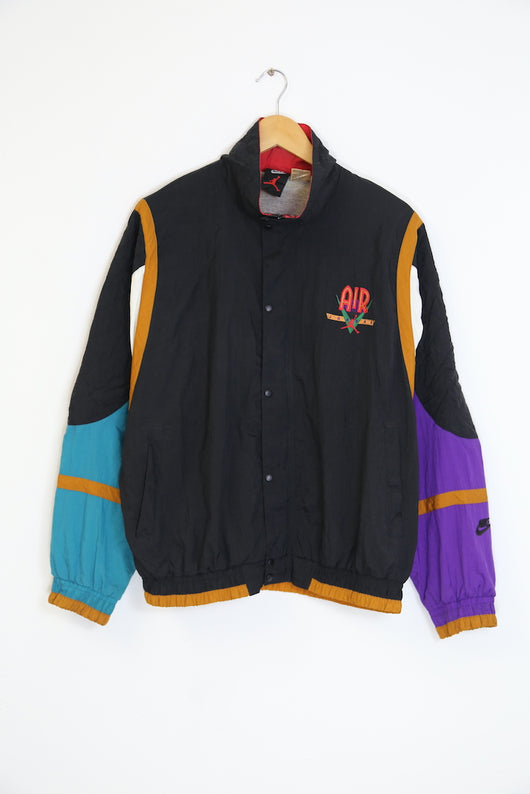 1990s Nike Air Jordan Jacket - Black M